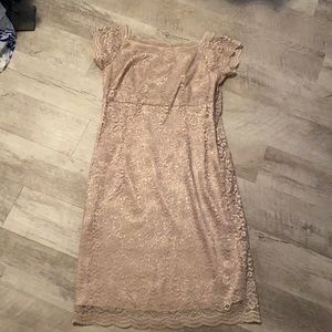 Worthington cream lace size 12 dress